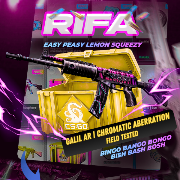 24/09 • SORTEIO GRÁTIS - Galil AR | Chromatic Aberration